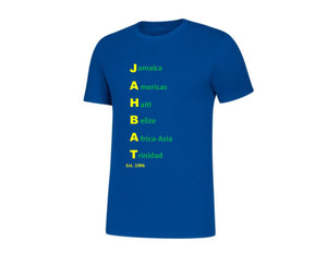 JaHbat "Nations" Shirt Royal Blue
